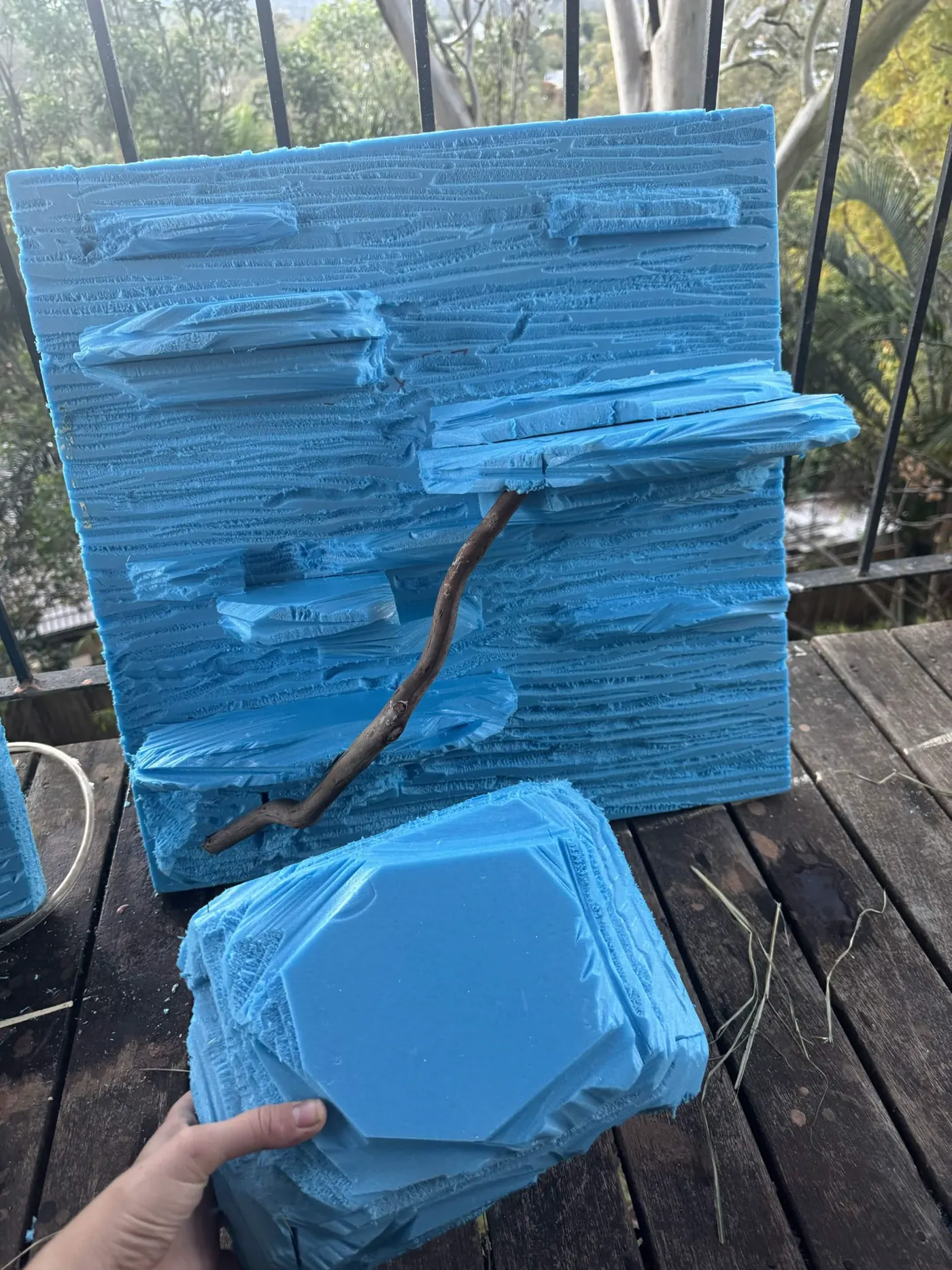 The bowl that refused to look like a bowl during the on the workbench · four-foot build project